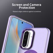 Husa premium pentru  Samsung Galaxy A56 VivaShell Fusion compatibila MagSafe, Anti-Shock - Protectie Avansata Display & Camera - Design Slim și Elegant - Mov