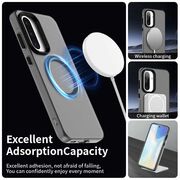Husa premium pentru  Samsung Galaxy A56 VivaShell Fusion compatibila MagSafe, Anti-Shock - Protectie Avansata Display & Camera - Design Slim și Elegant - Negru