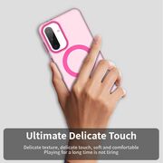 Husa premium pentru  Samsung Galaxy A56 VivaShell Fusion compatibila MagSafe, Anti-Shock - Protectie Avansata Display & Camera - Design Slim și Elegant - Roz
