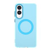 Husa premium pentru  Samsung Galaxy S25 Edge VivaShell Fusion compatibila MagSafe, Anti-Shock - Protectie Avansata Display & Camera - Design Slim și Elegant - Albastru