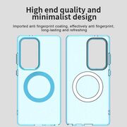 Husa premium pentru  Samsung Galaxy S25 Ultra VivaShell Fusion compatibila MagSafe, Anti-Shock - Protectie Avansata Display & Camera - Design Slim și Elegant - Albastru