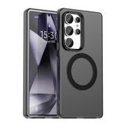 Husa premium pentru  Samsung Galaxy S25 Ultra VivaShell Fusion compatibila MagSafe, Anti-Shock - Protectie Avansata Display & Camera - Design Slim și Elegant - Negru