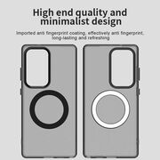 Husa premium pentru  Samsung Galaxy S25 Ultra VivaShell Fusion compatibila MagSafe, Anti-Shock - Protectie Avansata Display & Camera - Design Slim și Elegant - Negru