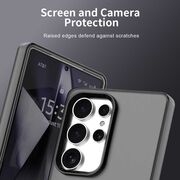 Husa premium pentru  Samsung Galaxy S25 Ultra VivaShell Fusion compatibila MagSafe, Anti-Shock - Protectie Avansata Display & Camera - Design Slim și Elegant - Negru