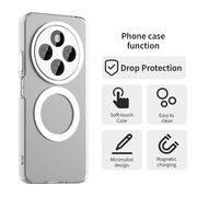 Husa premium pentru  Xiaomi Redmi 14C VivaShell Fusion compatibila MagSafe, Anti-Shock - Protectie Avansata Display & Camera - Design Slim și Elegant - Alb
