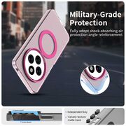 Husa premium pentru  Xiaomi Redmi 14C VivaShell Fusion compatibila MagSafe, Anti-Shock - Protectie Avansata Display & Camera - Design Slim și Elegant - Roz