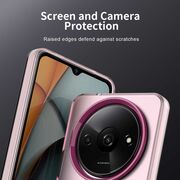 Husa premium pentru  Xiaomi Redmi A3 VivaShell Fusion compatibila MagSafe, Anti-Shock - Protectie Avansata Display & Camera - Design Slim și Elegant - Roz
