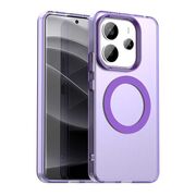 Husa premium pentru  Xiaomi Redmi Note 14 4G VivaShell Fusion compatibila MagSafe, Anti-Shock - Protectie Avansata Display & Camera - Design Slim și Elegant - Mov