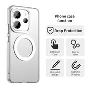 Husa premium pentru  Xiaomi Redmi Note 14 5G VivaShell Fusion compatibila MagSafe, Anti-Shock - Protectie Avansata Display & Camera - Design Slim și Elegant - Alb