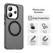 Husa premium pentru  Xiaomi Redmi Note 14 5G VivaShell Fusion compatibila MagSafe, Anti-Shock - Protectie Avansata Display & Camera - Design Slim și Elegant - Negru