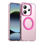 Husa premium pentru  Xiaomi Redmi Note 14 5G VivaShell Fusion compatibila MagSafe, Anti-Shock - Protectie Avansata Display & Camera - Design Slim și Elegant - Roz