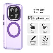 Husa premium pentru  Xiaomi Redmi Note 14 Pro+ Plus VivaShell Fusion compatibila MagSafe, Anti-Shock - Protectie Avansata Display & Camera - Design Slim și Elegant - Mov