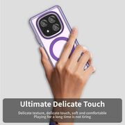 Husa premium pentru  Xiaomi Redmi Note 14 Pro+ Plus VivaShell Fusion compatibila MagSafe, Anti-Shock - Protectie Avansata Display & Camera - Design Slim și Elegant - Mov