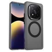 Husa premium pentru  Xiaomi Redmi Note 14 Pro+ Plus VivaShell Fusion compatibila MagSafe, Anti-Shock - Protectie Avansata Display & Camera - Design Slim și Elegant - Negru
