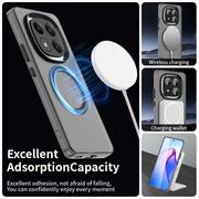 Husa premium pentru  Xiaomi Redmi Note 14 Pro+ Plus VivaShell Fusion compatibila MagSafe, Anti-Shock - Protectie Avansata Display & Camera - Design Slim și Elegant - Negru