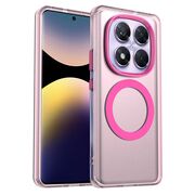 Husa premium pentru  Xiaomi Redmi Note 14 Pro 4G VivaShell Fusion compatibila MagSafe, Anti-Shock - Protectie Avansata Display & Camera - Design Slim și Elegant - Roz
