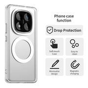 Husa premium pentru  Xiaomi Redmi Note 14 Pro 5G VivaShell Fusion compatibila MagSafe, Anti-Shock - Protectie Avansata Display & Camera - Design Slim și Elegant - Alb