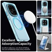 Husa premium pentru  Xiaomi Redmi Note 14 Pro 5G VivaShell Fusion compatibila MagSafe, Anti-Shock - Protectie Avansata Display & Camera - Design Slim și Elegant - Albastru