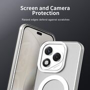 Husa premium pentru  Honor 400 Lite VivaShell Fusion compatibila MagSafe, Anti-Shock - Protectie Avansata Display & Camera - Design Slim și Elegant - Alb