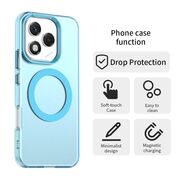 Husa premium pentru  Honor 400 Lite VivaShell Fusion compatibila MagSafe, Anti-Shock - Protectie Avansata Display & Camera - Design Slim și Elegant - Albastru