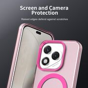 Husa premium pentru  Honor 400 Lite VivaShell Fusion compatibila MagSafe, Anti-Shock - Protectie Avansata Display & Camera - Design Slim și Elegant - Roz