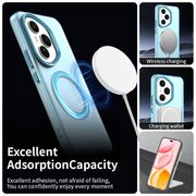 Husa premium pentru  Honor 400 Pro VivaShell Fusion compatibila MagSafe, Anti-Shock - Protectie Avansata Display & Camera - Design Slim și Elegant - Albastru