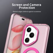 Husa premium pentru  Honor 400 Pro VivaShell Fusion compatibila MagSafe, Anti-Shock - Protectie Avansata Display & Camera - Design Slim și Elegant - Roz