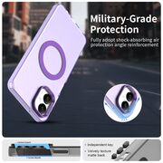Husa premium pentru  Samsung Galaxy A06 VivaShell Fusion compatibila MagSafe, Anti-Shock - Protectie Avansata Display & Camera - Design Slim și Elegant - Mov
