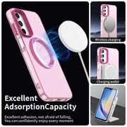 Husa premium pentru  Samsung Galaxy A15 VivaShell Fusion compatibila MagSafe, Anti-Shock - Protectie Avansata Display & Camera - Design Slim și Elegant - Roz