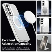Husa premium pentru  Samsung Galaxy A16 VivaShell Fusion compatibila MagSafe, Anti-Shock - Protectie Avansata Display & Camera - Design Slim și Elegant - Alb