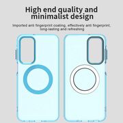 Husa premium pentru  Samsung Galaxy A16 VivaShell Fusion compatibila MagSafe, Anti-Shock - Protectie Avansata Display & Camera - Design Slim și Elegant - Albastru