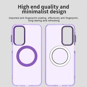 Husa premium pentru  Samsung Galaxy A16 VivaShell Fusion compatibila MagSafe, Anti-Shock - Protectie Avansata Display & Camera - Design Slim și Elegant - Mov