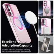Husa premium pentru  Samsung Galaxy A16 VivaShell Fusion compatibila MagSafe, Anti-Shock - Protectie Avansata Display & Camera - Design Slim și Elegant - Roz