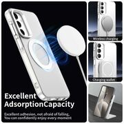 Husa premium pentru  Samsung Galaxy A25 VivaShell Fusion compatibila MagSafe, Anti-Shock - Protectie Avansata Display & Camera - Design Slim și Elegant - Alb