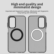 Husa premium pentru  Samsung Galaxy A25 VivaShell Fusion compatibila MagSafe, Anti-Shock - Protectie Avansata Display & Camera - Design Slim și Elegant - Negru