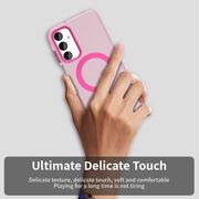 Husa premium pentru  Samsung Galaxy A25 VivaShell Fusion compatibila MagSafe, Anti-Shock - Protectie Avansata Display & Camera - Design Slim și Elegant - Roz