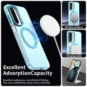 Husa premium pentru  Samsung Galaxy A26 VivaShell Fusion compatibila MagSafe, Anti-Shock - Protectie Avansata Display & Camera - Design Slim și Elegant - Albastru