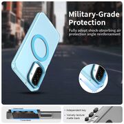 Husa premium pentru  Samsung Galaxy A26 VivaShell Fusion compatibila MagSafe, Anti-Shock - Protectie Avansata Display & Camera - Design Slim și Elegant - Albastru