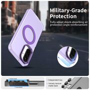 Husa premium pentru  Samsung Galaxy A26 VivaShell Fusion compatibila MagSafe, Anti-Shock - Protectie Avansata Display & Camera - Design Slim și Elegant - Mov