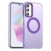 Husa premium pentru  Samsung Galaxy A35 VivaShell Fusion compatibila MagSafe, Anti-Shock - Protectie Avansata Display & Camera - Design Slim și Elegant - Mov