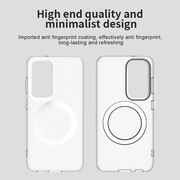 Husa premium pentru  Samsung Galaxy S23 Plus  VivaShell Fusion compatibila MagSafe, Anti-Shock - Protectie Avansata Display & Camera - Design Slim și Elegant - Alb