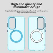 Husa premium pentru  Samsung Galaxy S23 Plus  VivaShell Fusion compatibila MagSafe, Anti-Shock - Protectie Avansata Display & Camera - Design Slim și Elegant - Albastru