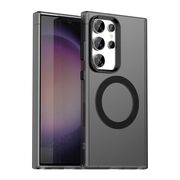 Husa premium pentru  Samsung Galaxy S23 Ultra 5G VivaShell Fusion compatibila MagSafe, Anti-Shock - Protectie Avansata Display & Camera - Design Slim și Elegant - Negru