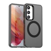 Husa premium pentru  Samsung Galaxy S23 VivaShell Fusion compatibila MagSafe, Anti-Shock - Protectie Avansata Display & Camera - Design Slim și Elegant - Negru