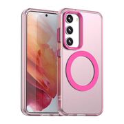 Husa premium pentru  Samsung Galaxy S23 VivaShell Fusion compatibila MagSafe, Anti-Shock - Protectie Avansata Display & Camera - Design Slim și Elegant - Roz