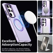 Husa premium pentru  Samsung Galaxy S24 Ultra VivaShell Fusion compatibila MagSafe, Anti-Shock - Protectie Avansata Display & Camera - Design Slim și Elegant - Mov