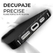 Husa premium pentru  iPhone 14 Pro  Aramid Fiber Ultra-Thin MagSafe - negru