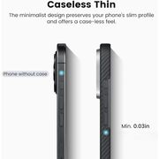 Husa premium pentru  iPhone 16 Pro Max Aramid Fiber Ultra-Thin MagSafe - negru