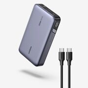 Baterie Externa cu Display Digital, 20000mAh, USB, Type-C, 100W, 5V/3A - Ugreen PB720 (25188) - Black