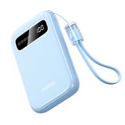Baterie Externa USB, Type-C, 10000mAh, 20W, Digital Display - Ugreen PB522 (45423) - Blue